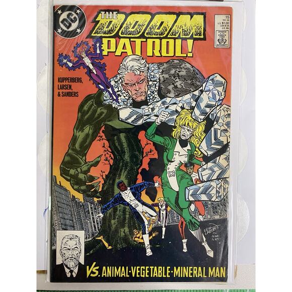 Doom Patrol Comic Lot (1988) – Issue #15 + Annual #1 DC Vintage Comics - Picture 2 of 2